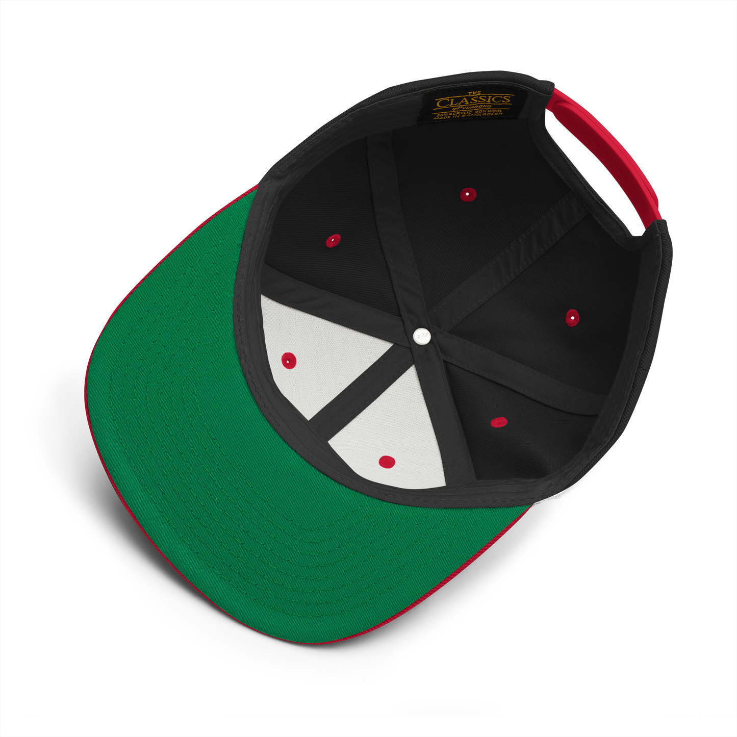 CHICAGO SNAPBACK (BLACK / RED)