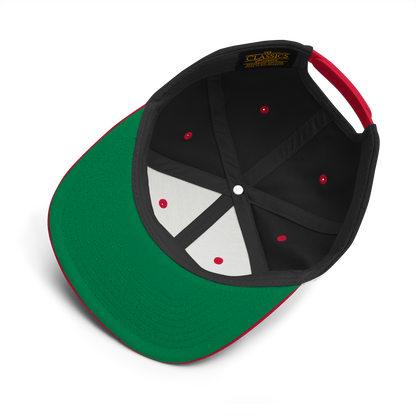 CHICAGO SNAPBACK (BLACK / RED)