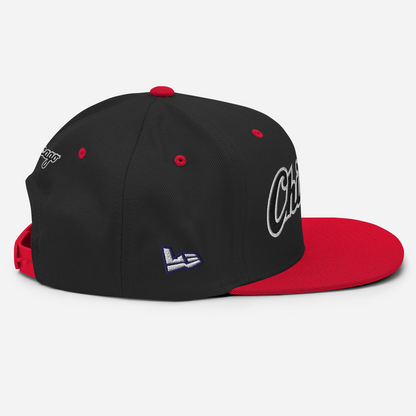 CHICAGO SNAPBACK (BLACK / RED)