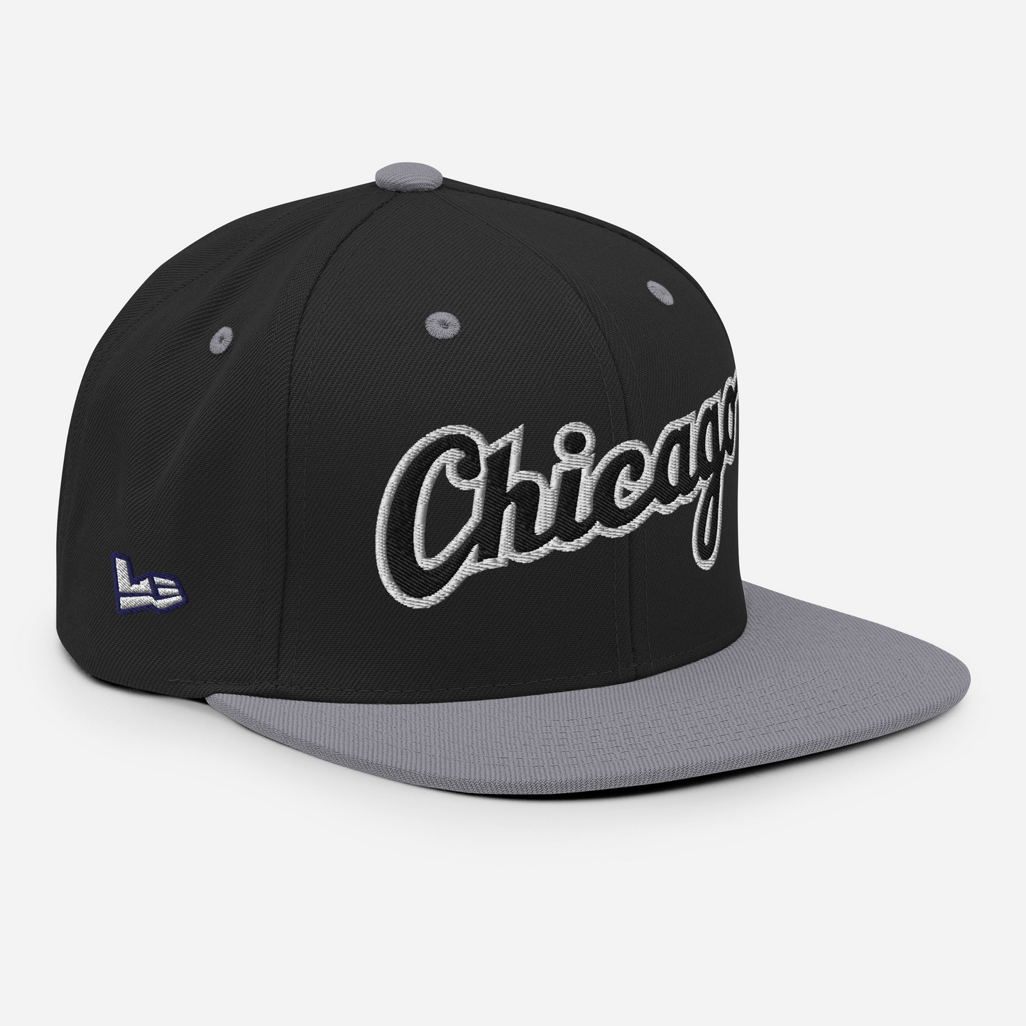 CHICAGO SNAPBACK (BLACK / SILVER)