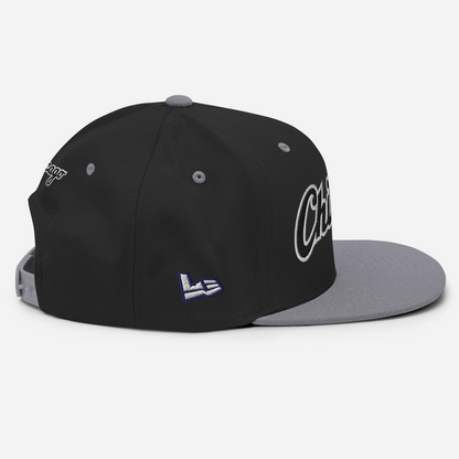 CHICAGO SNAPBACK (BLACK / SILVER)