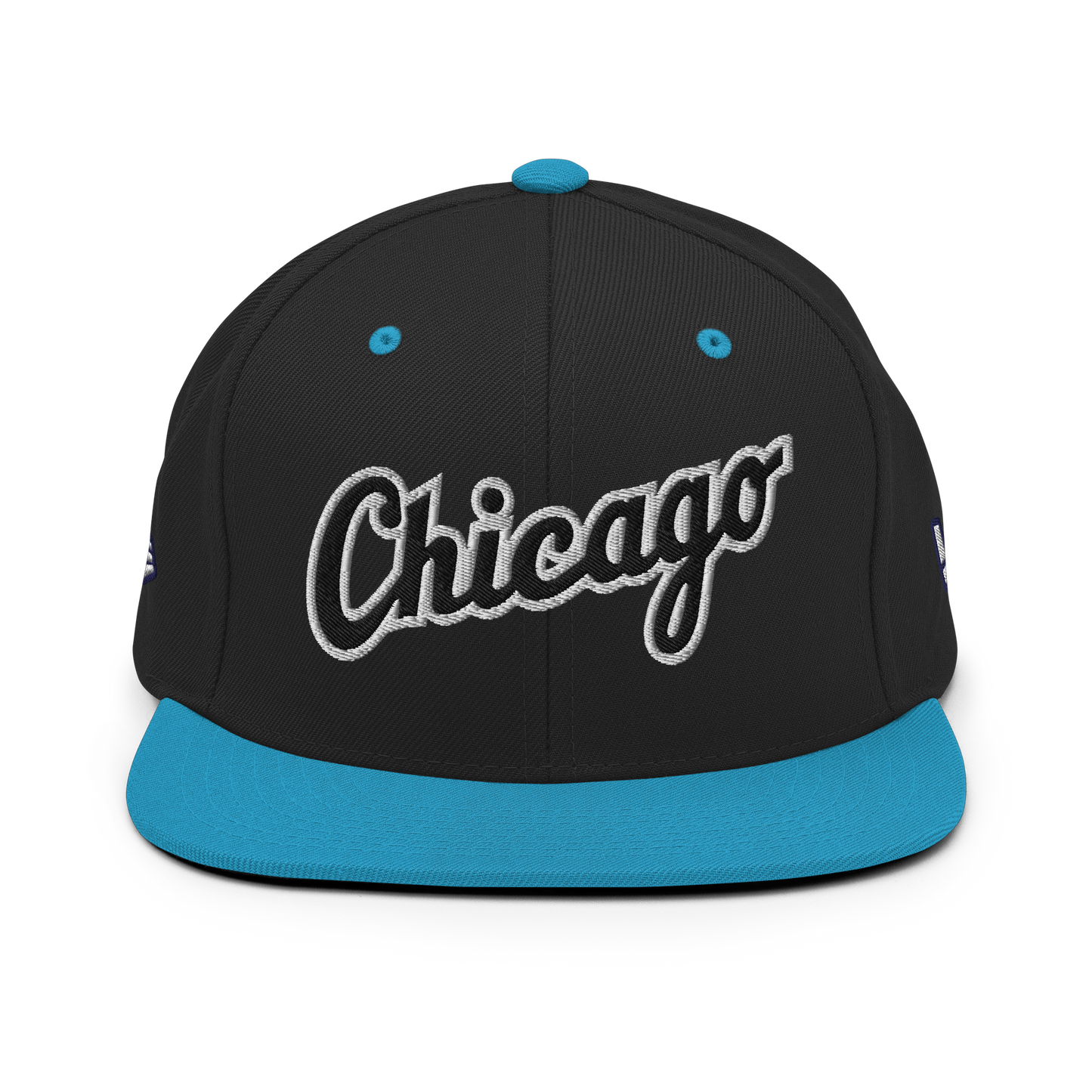 CHICAGO SNAPBACK (BLACK / TEAL)