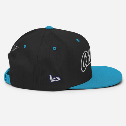 CHICAGO SNAPBACK (BLACK / TEAL)