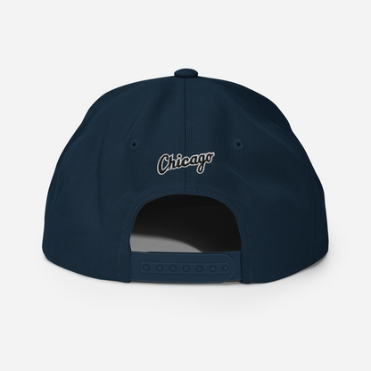 CHICAGO SNAPBACK (DARK NAVY)