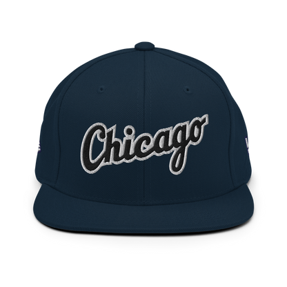 CHICAGO SNAPBACK (DARK NAVY)