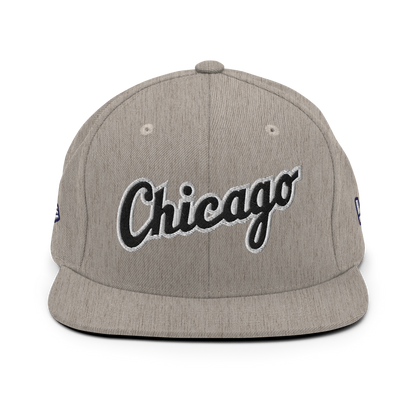 CHICAGO SNAPBACK (HEATHER GREY)