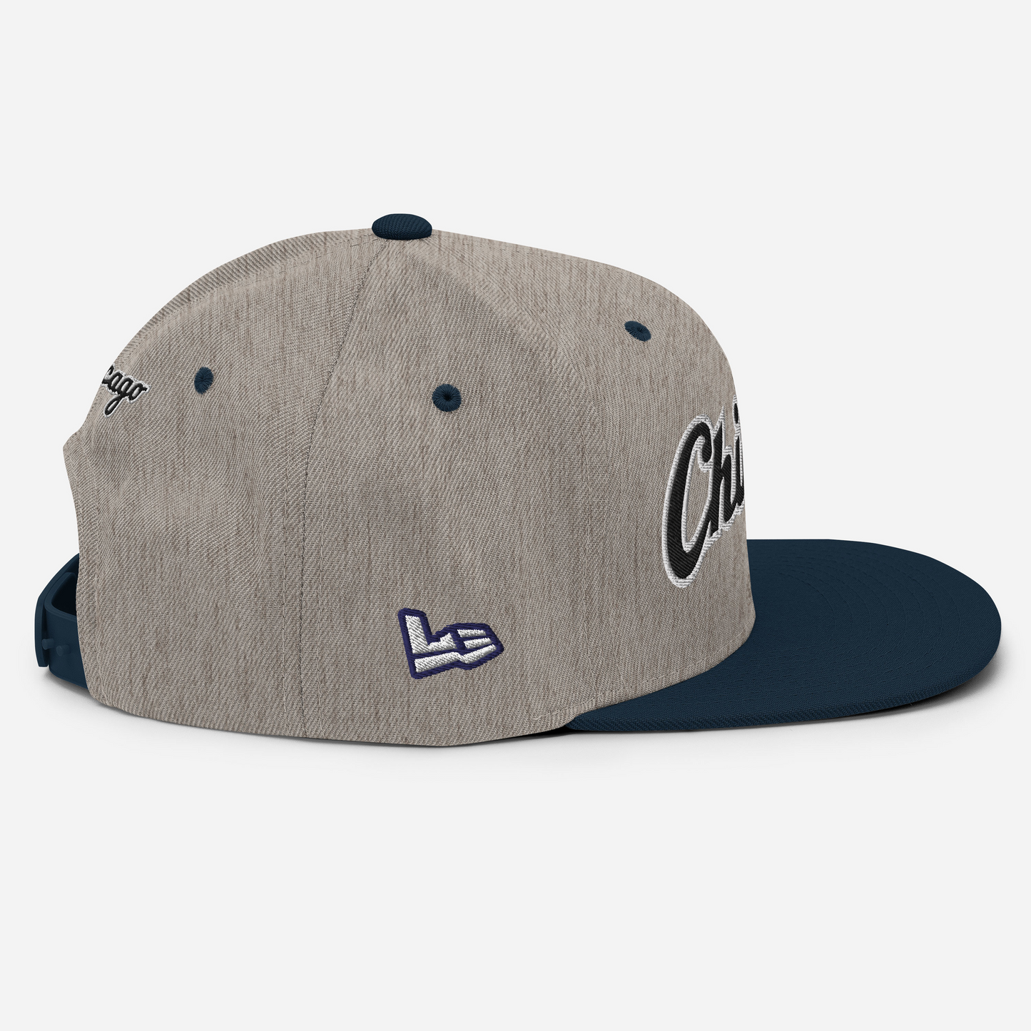 CHICAGO SNAPBACK (HEATHER GREY / NAVY)