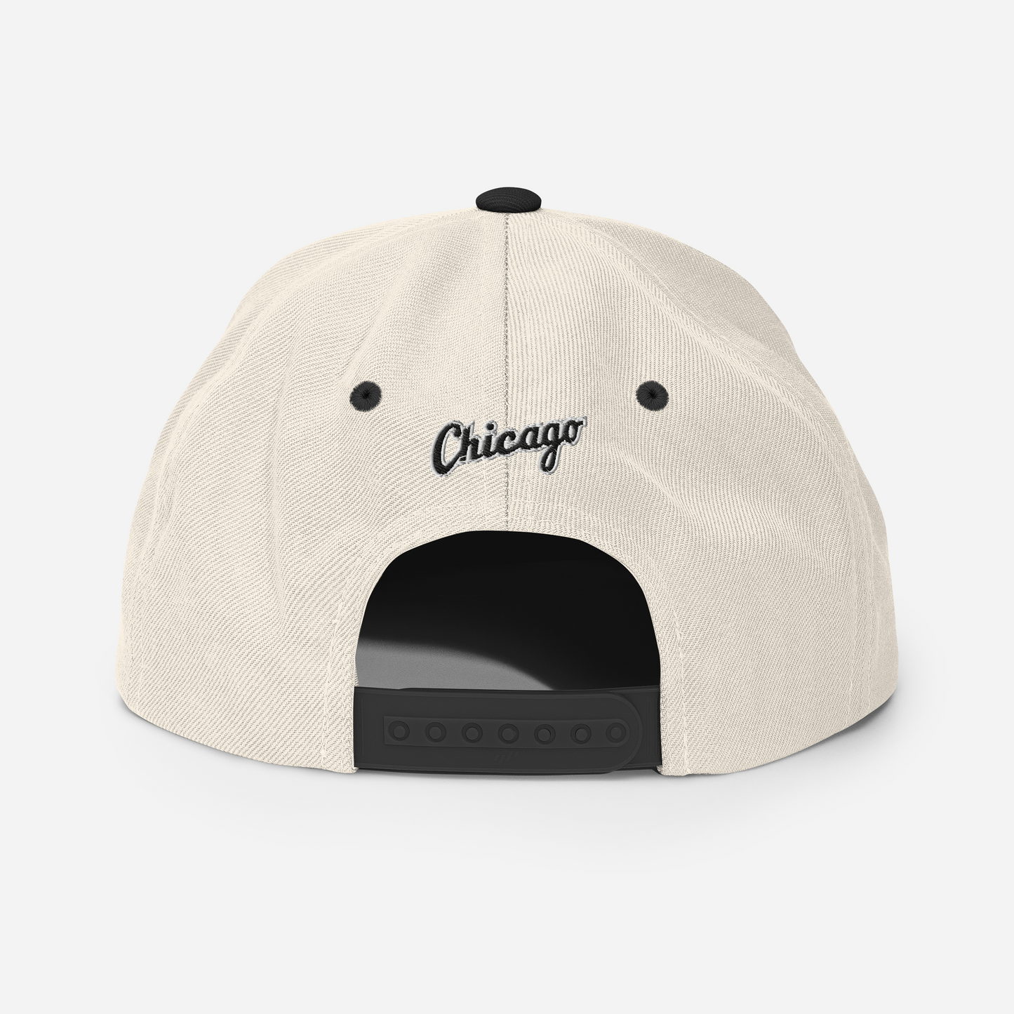 CHICAGO SNAPBACK (BUTTER / BLACK)