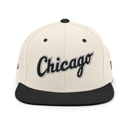 CHICAGO SNAPBACK (BUTTER / BLACK)