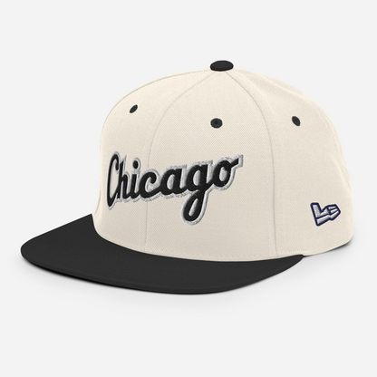 CHICAGO SNAPBACK (BUTTER / BLACK)