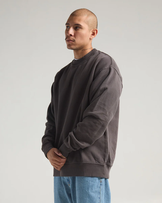 HEAVYWEIGHT GARMENT DYE CREWNECK SWEATER (Vintage Shadow)