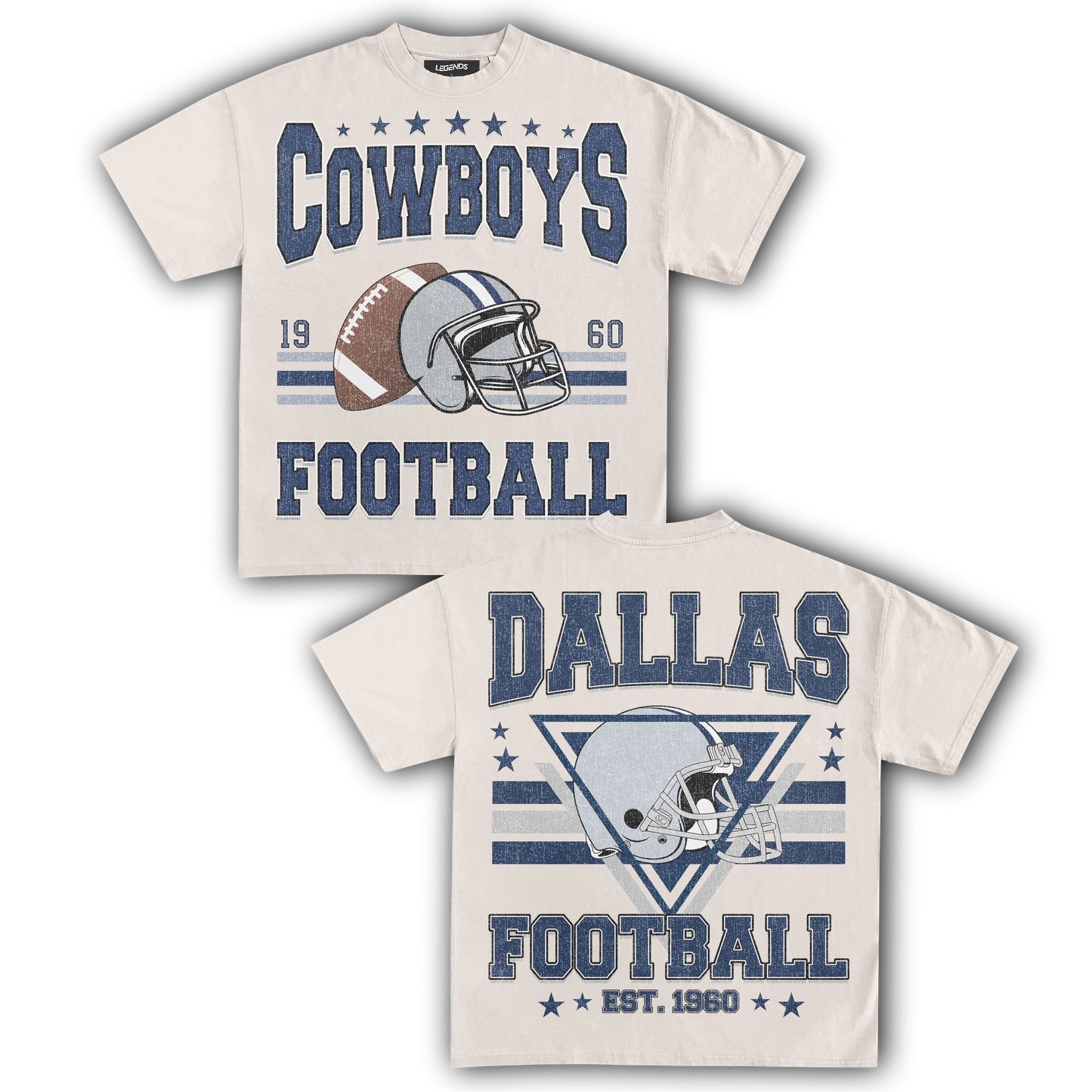 COWBOYS FOOTBALL VINTAGE TEE