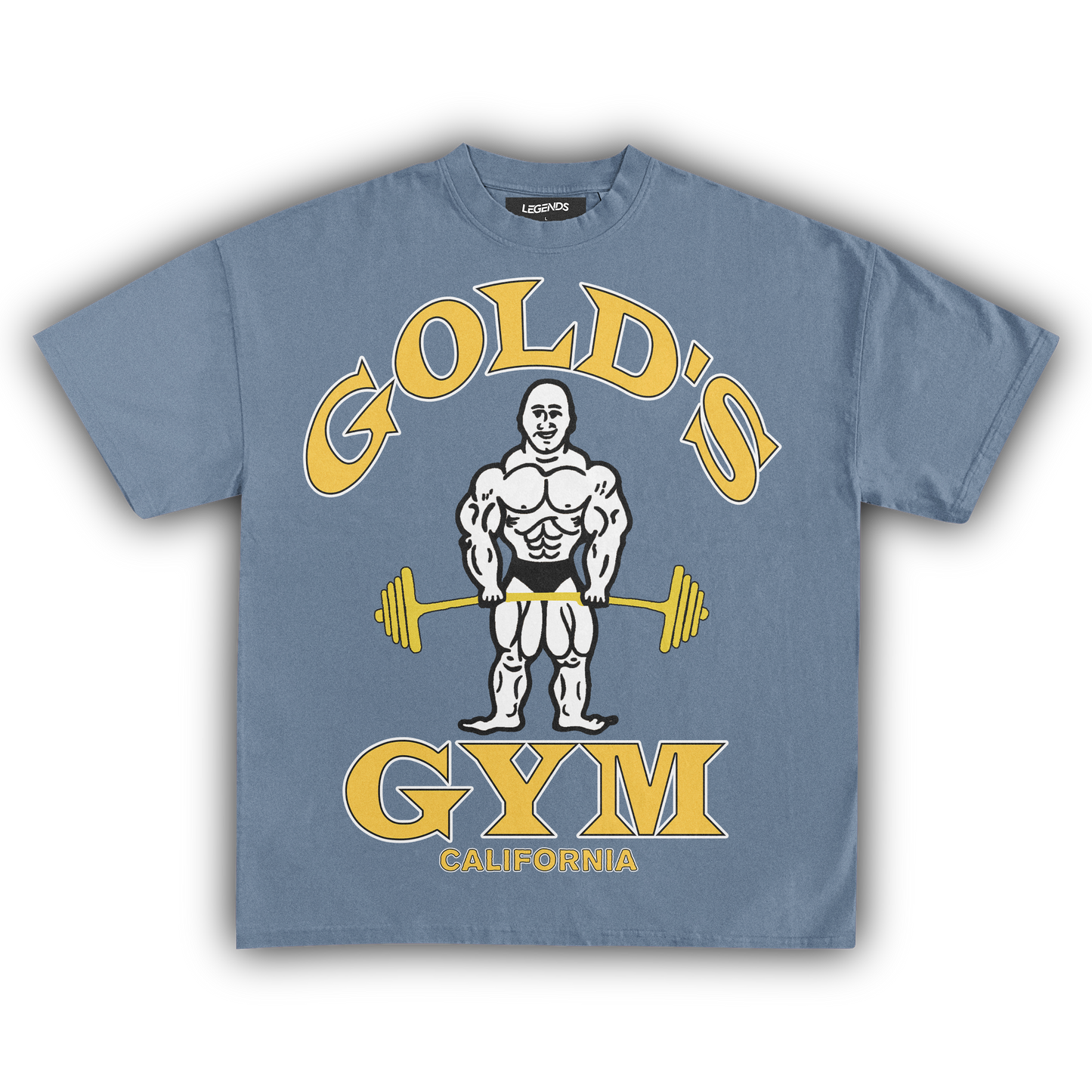 GOLD'S GYM CALIFORNIA VINTAGE TEE