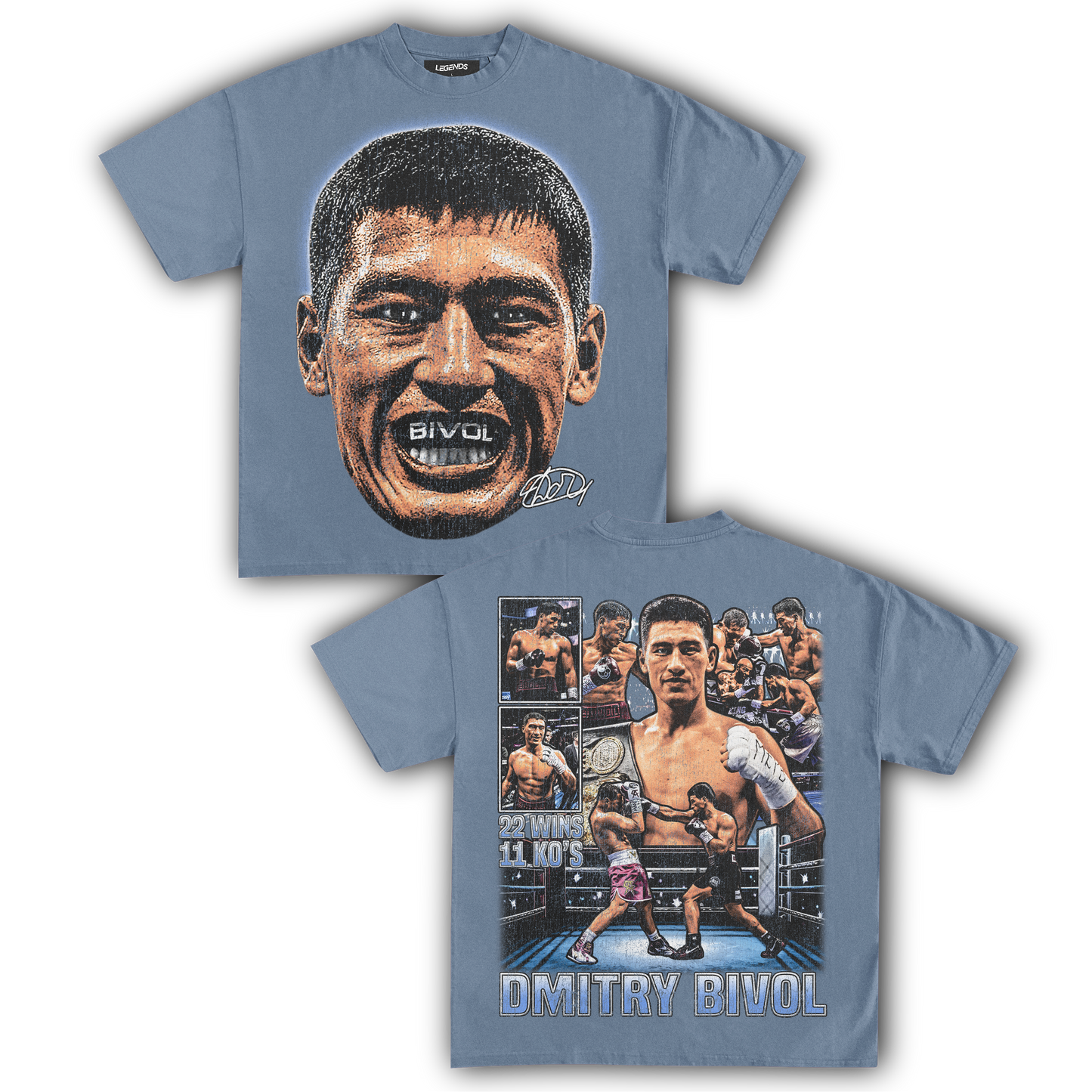 DMITRY BIVOL TEE (Double Sided)