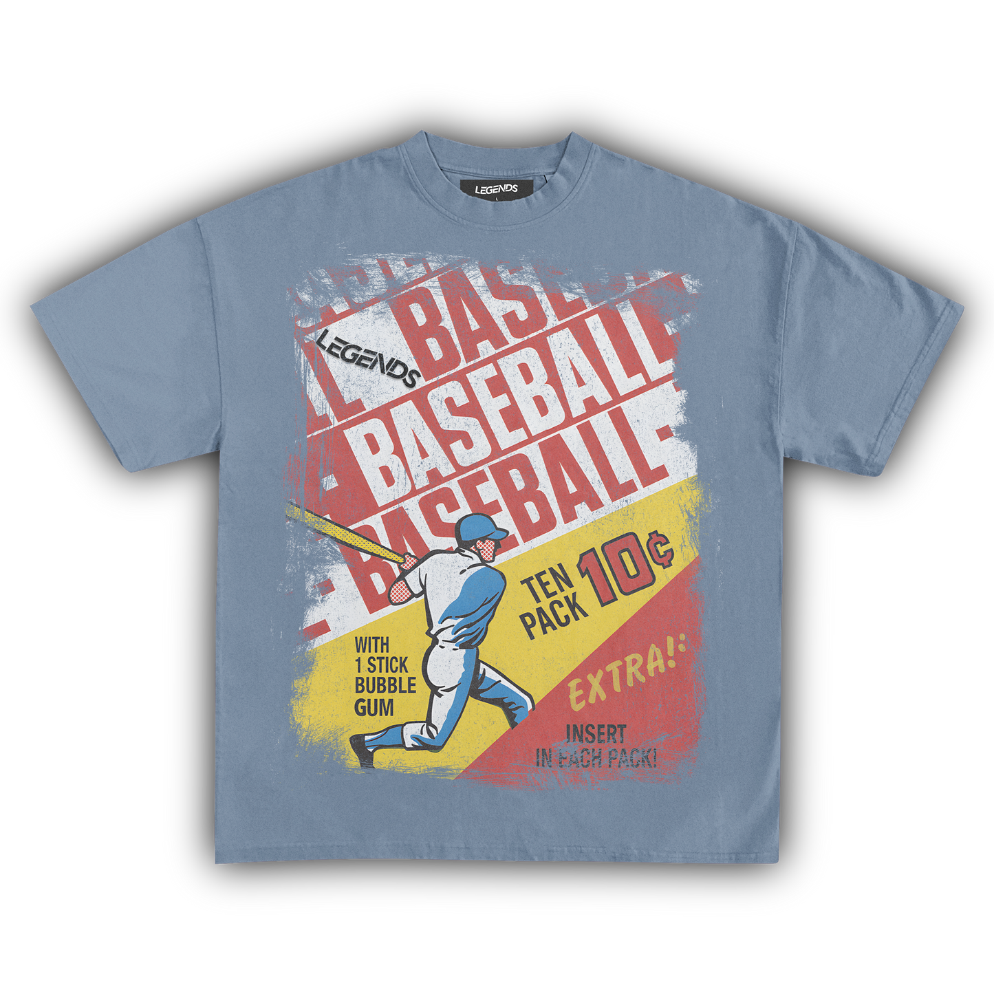 LEGENDS BASEBALL TRADING CARD TEE (Version 010)