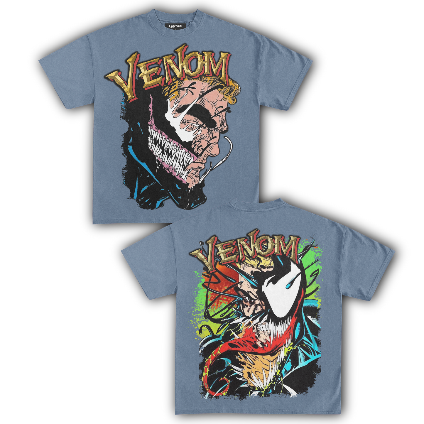 VENOM EDDIE BROCK SYMBIOTE TEE (Double Sided)