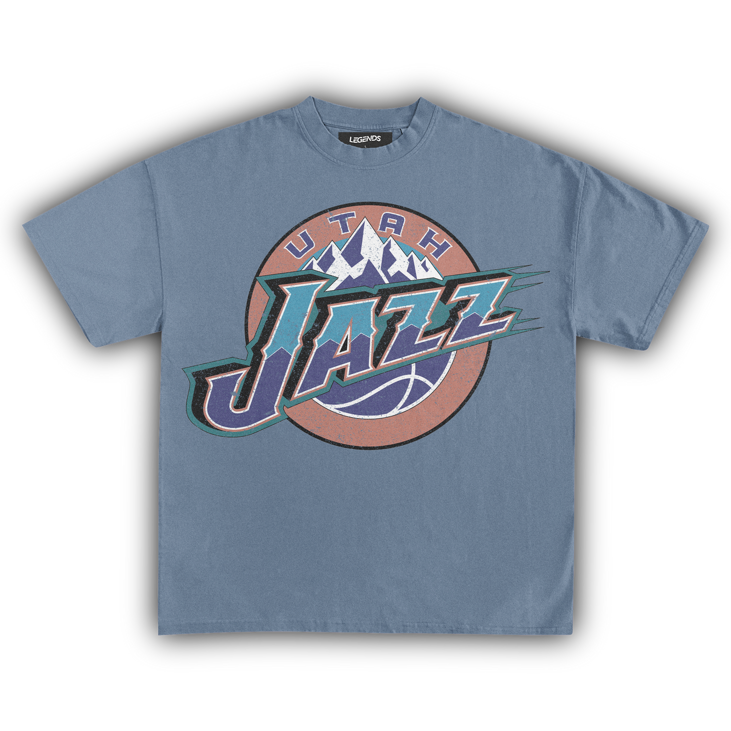 UTAH JAZZ VINTAGE TEE