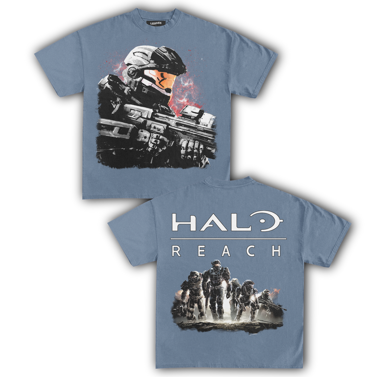 HALO REACH VINTAGE TEE (Double Sided)