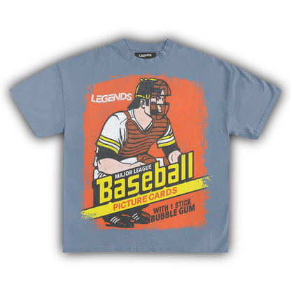 LEGENDS BASEBALL TRADING CARD TEE (Version 007)