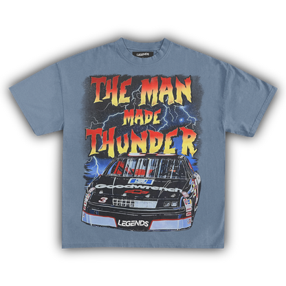 DALE EARNHARDT MAN MADE THUNDER TEE