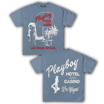 PLAYBOY HOTEL & CASINO TEE (Double Sided)