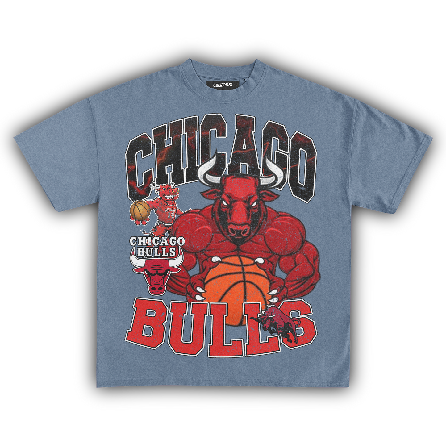 CHICAGO BULLS VINTAGE TEE