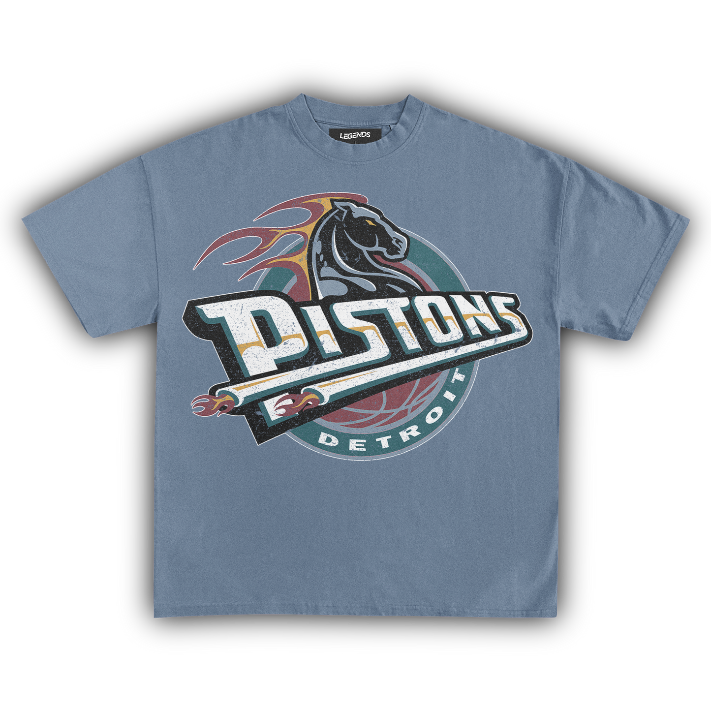 DETROIT PISTONS VINTAGE TEE