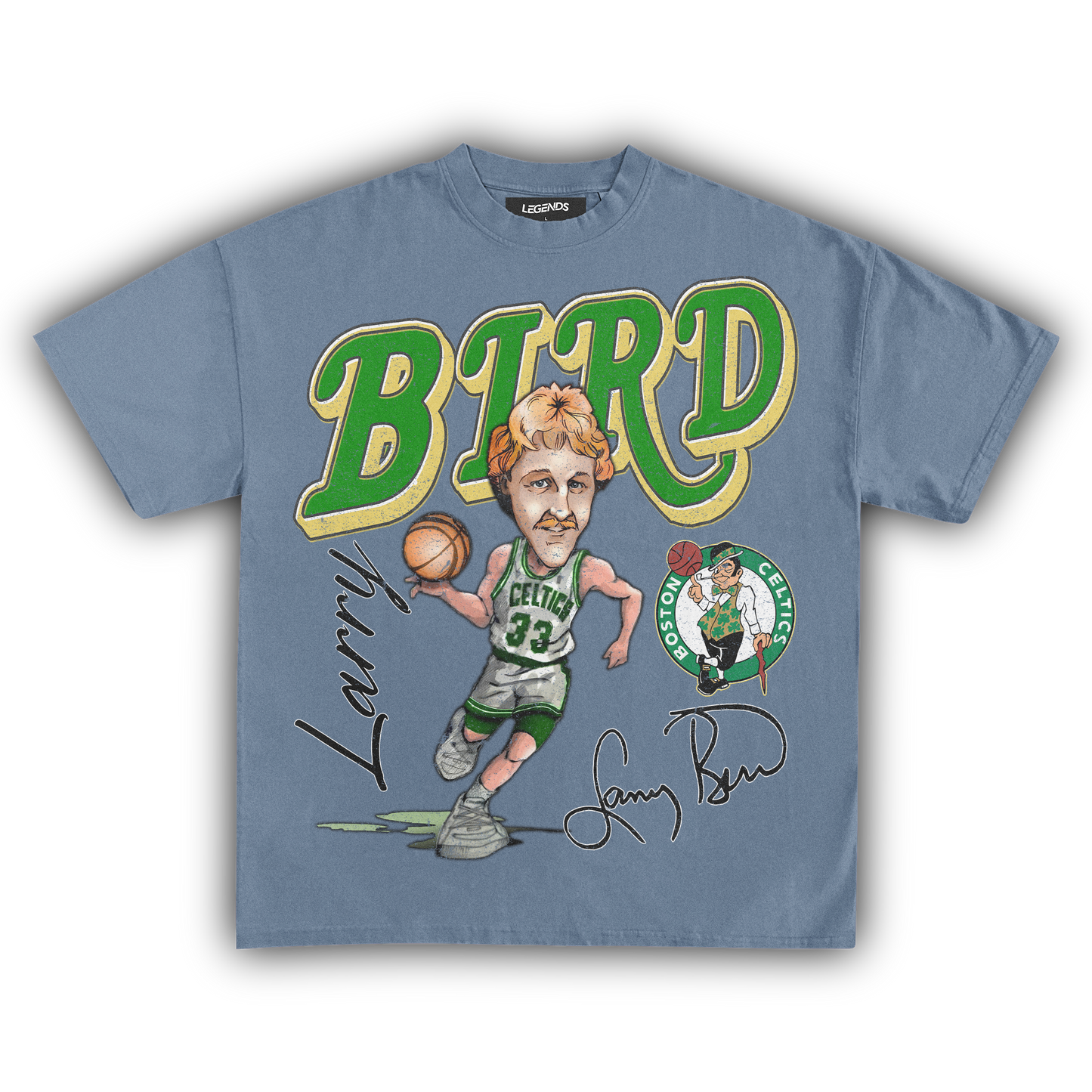 LARRY BIRD THROWBACK TEE