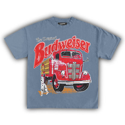 BUDWEISER FIRE TRUCK VINTAGE TEE