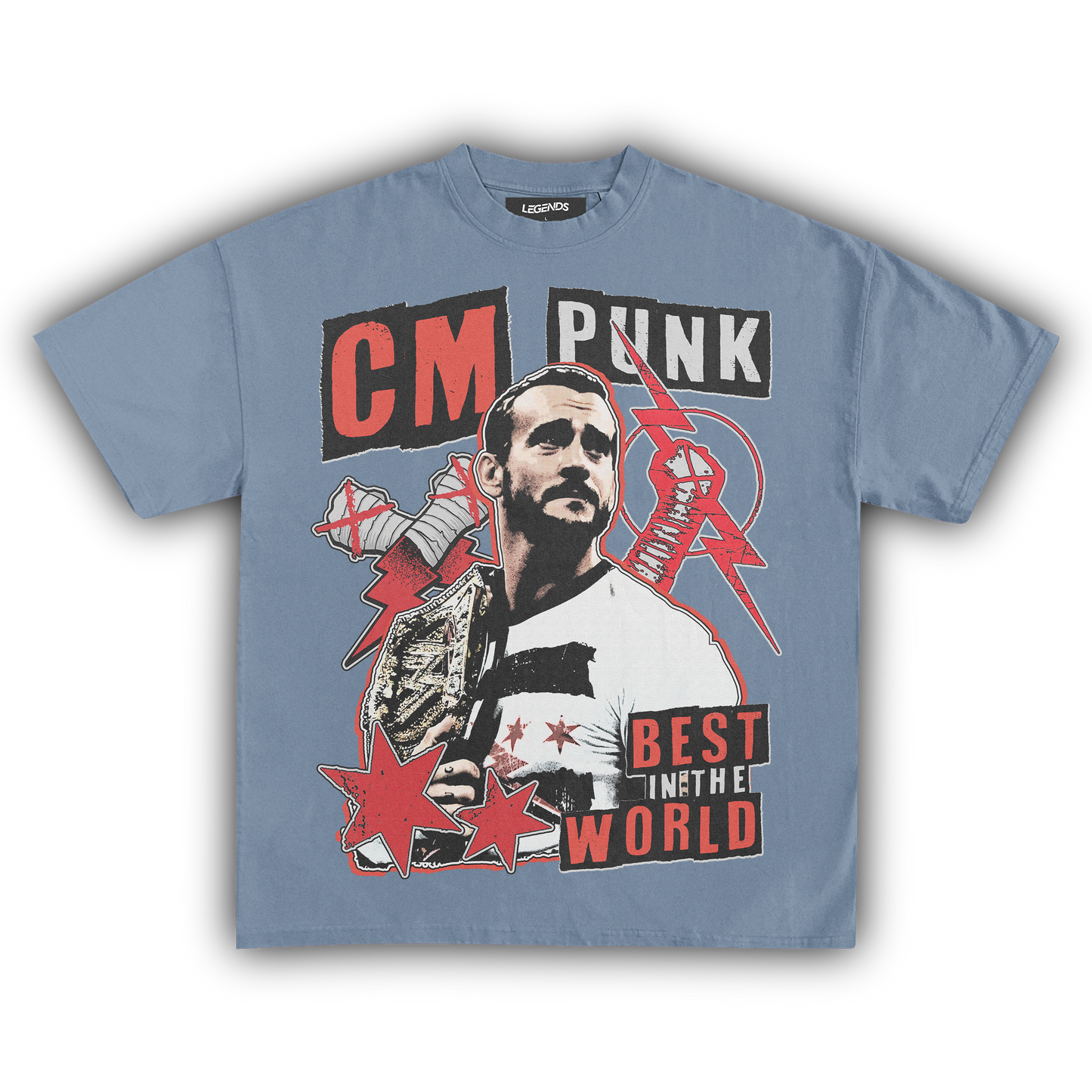 CM PUNK BEST IN THE WORLD TEE