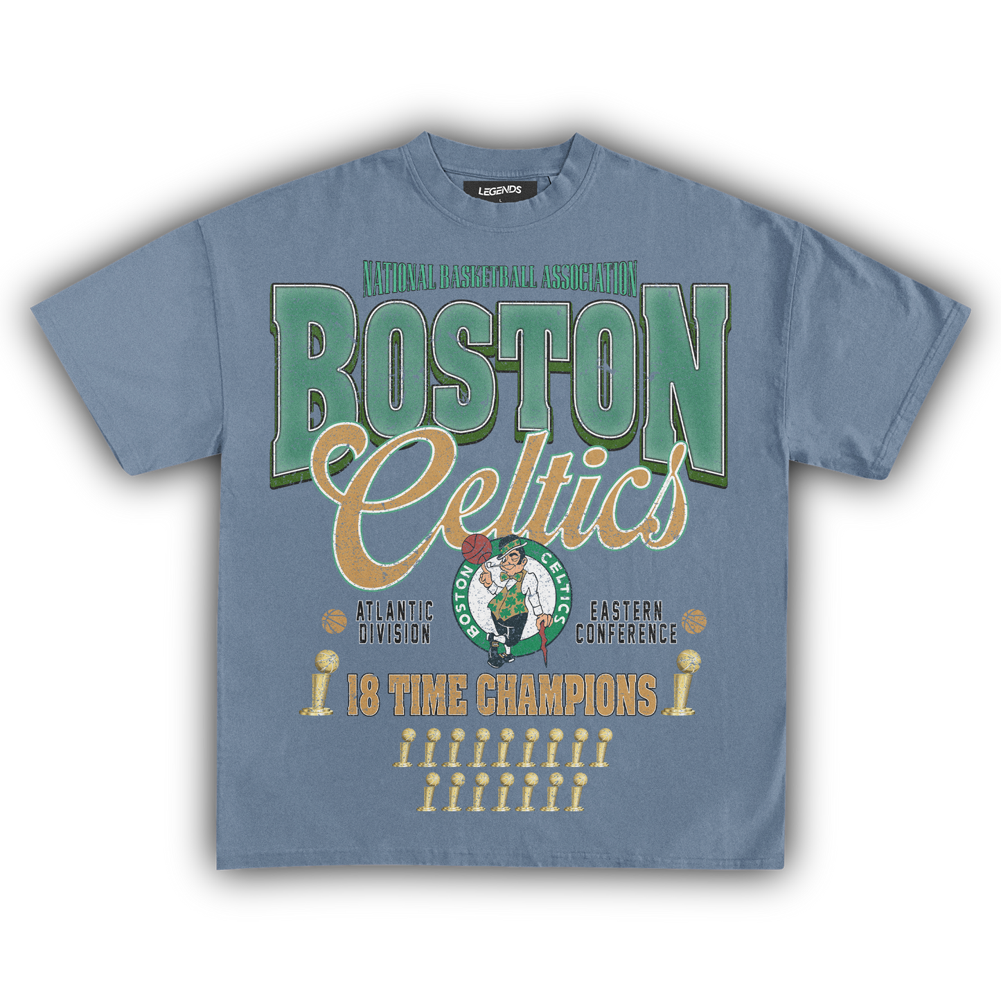 BOSTON CELTICS 18X CHAMPIONS TEE