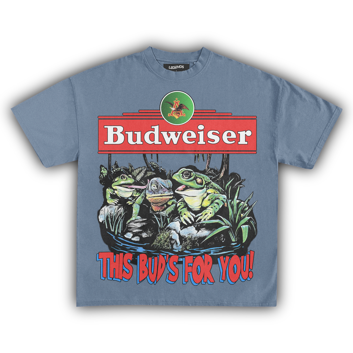 BUDWEISER THIS BUD'S FOR YOU VINTAGE TEE