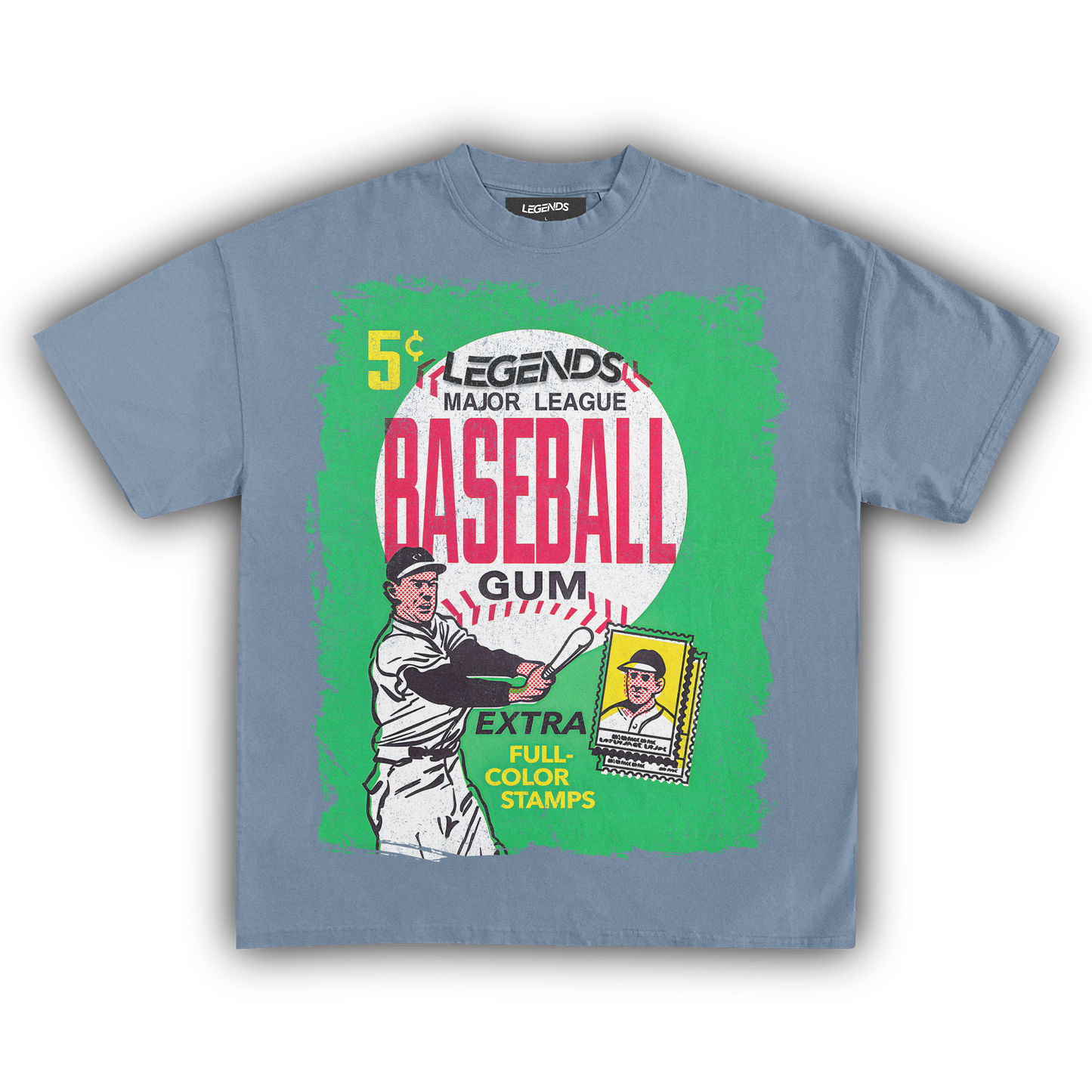 LEGENDS BASEBALL TRADING CARD TEE (Version 011)