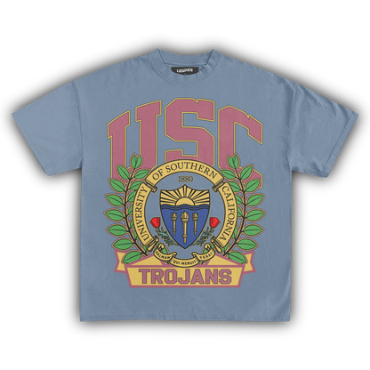 UNIVERSITY OF SOUTHERN CALIFORNIA TROJANS 1880 VINTAGE TEE