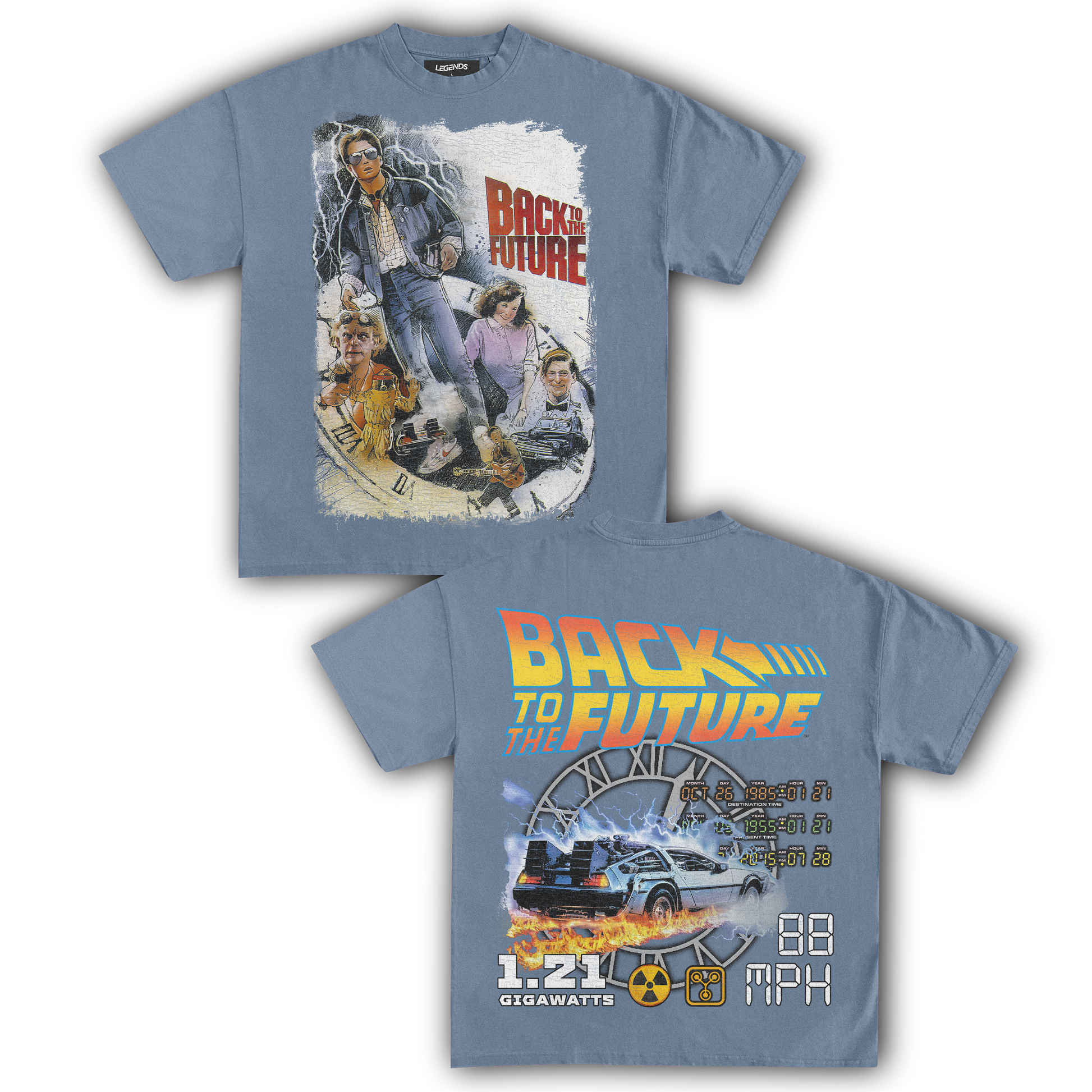 Back To The Future Tee » Movies » Vintage Heavyweight T Back To The Future Tee » Movies » Vintage Heavyweight T