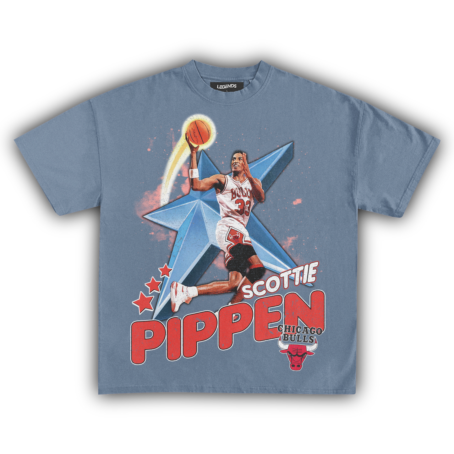 SCOTTIE PIPPIN ALL-STAR VINTAGE TEE