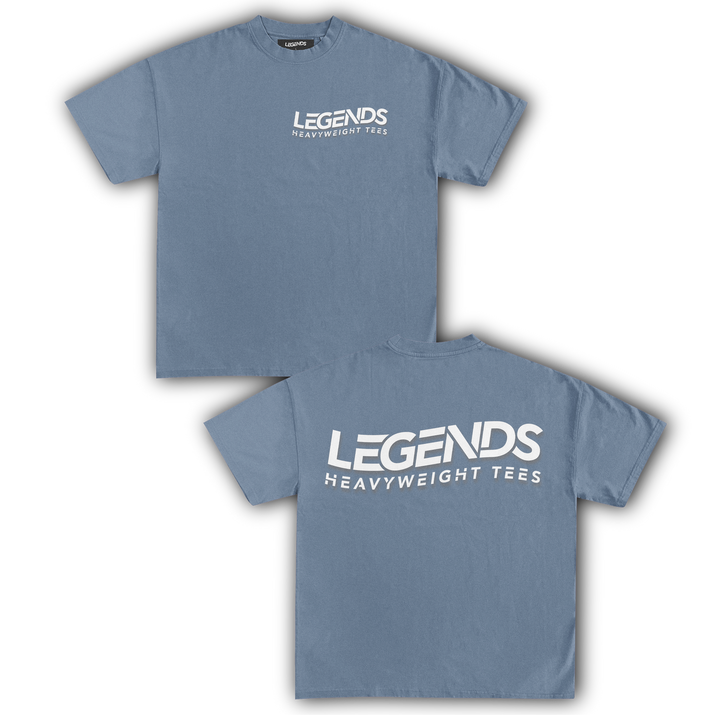 LEGENDS HEAVYWEIGHT TEE (White Script)