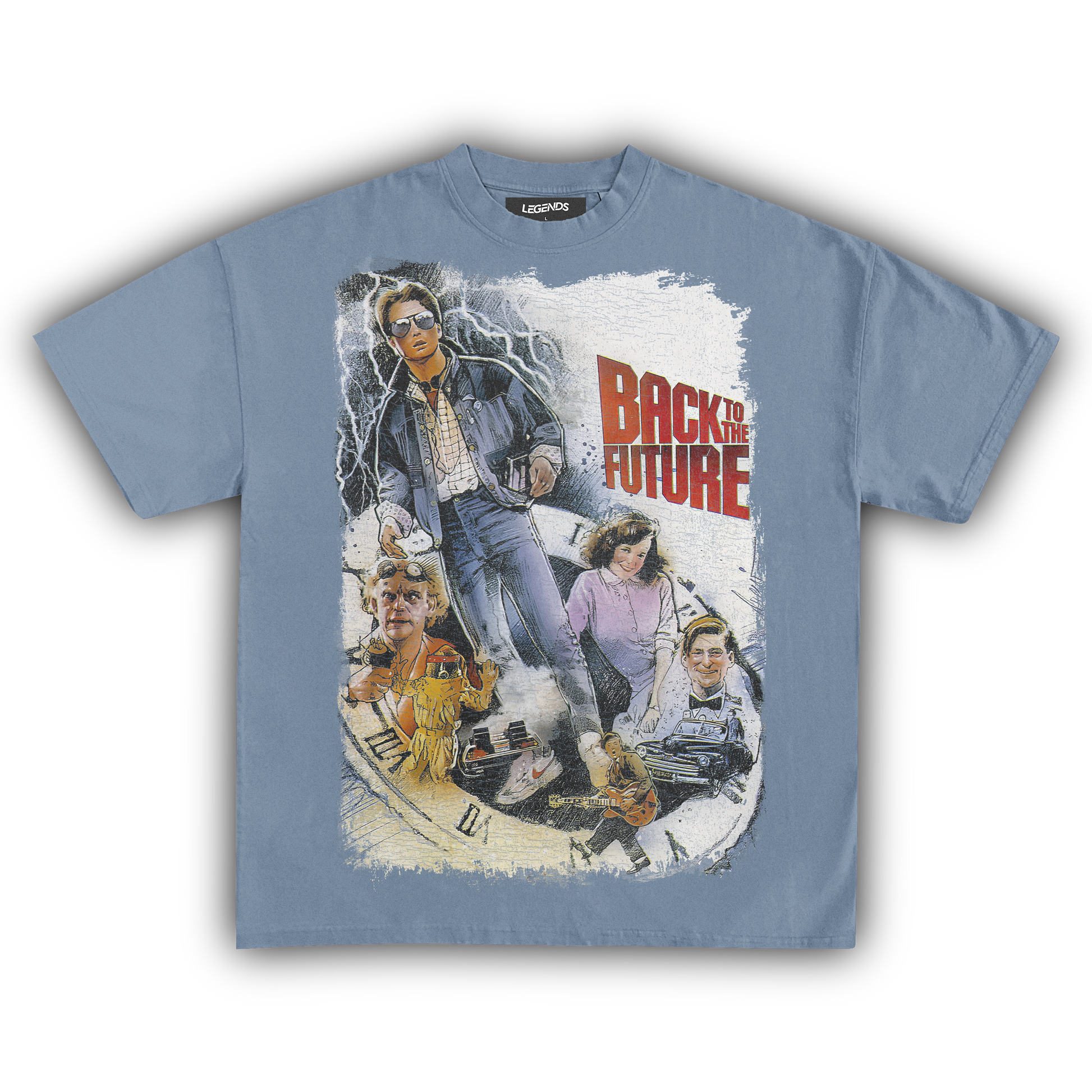 Back To The Future Tee » Movies » Vintage Heavyweight T Back To The Future Tee » Movies » Vintage Heavyweight T