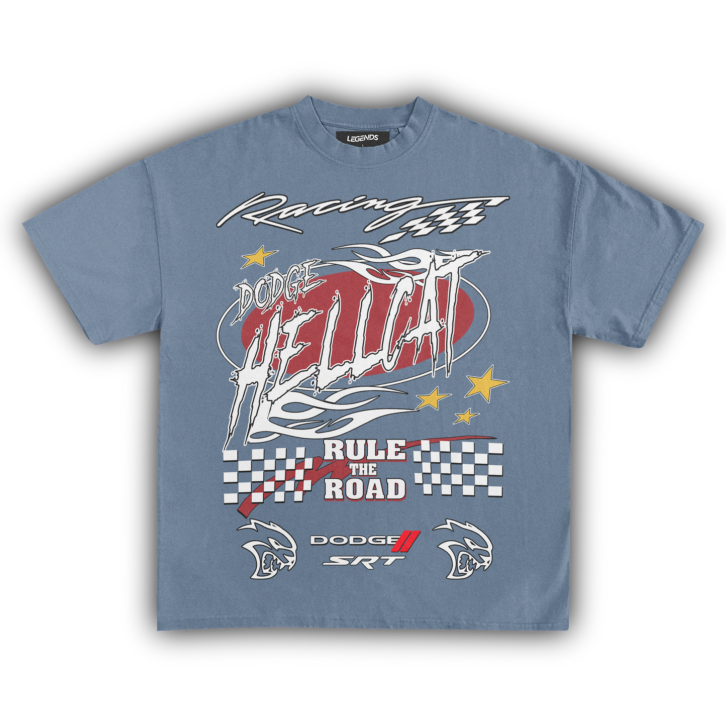 DODGE HELLCAT RULE THE ROAD TEE