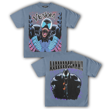 VENOM RAMPAGE AARRGGHH TEE (Double Sided)