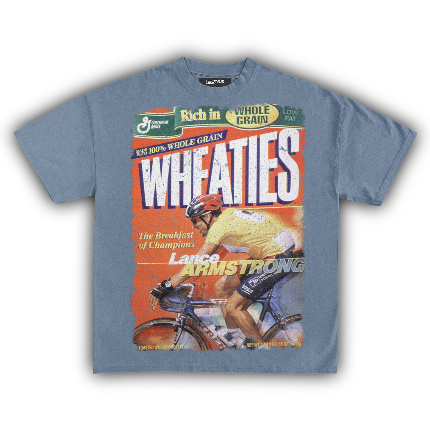 WHEATIES LANCE ARMSTRONG 1999 VINTAGE TEE