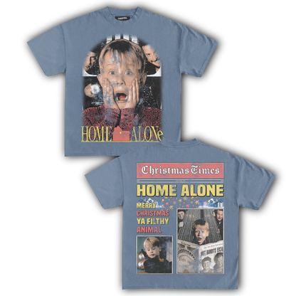 HOME ALONE BREAKING NEWS TEE (Double Sided)