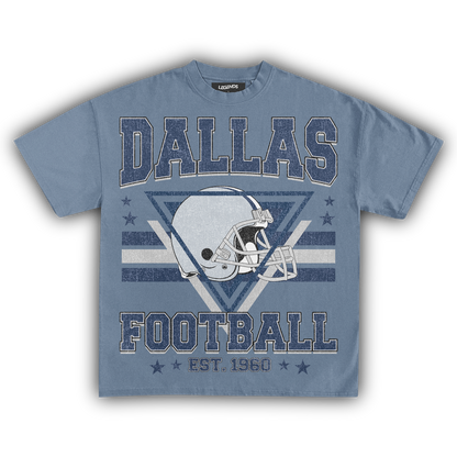 DALLAS FOOTBALL VINTAGE TEE