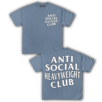 ANTI SOCIAL HEAVYWEIGHT CLUB TEE (WHITE TEXT)