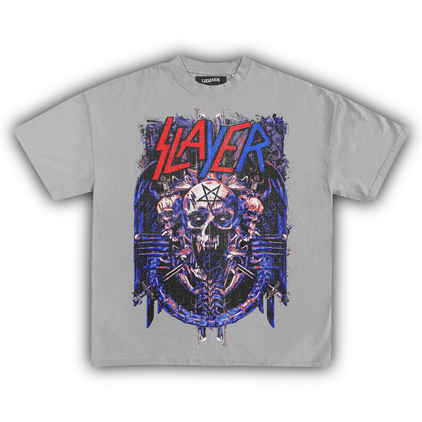 SLAYER SKELETONS OF SOCIETY TEE