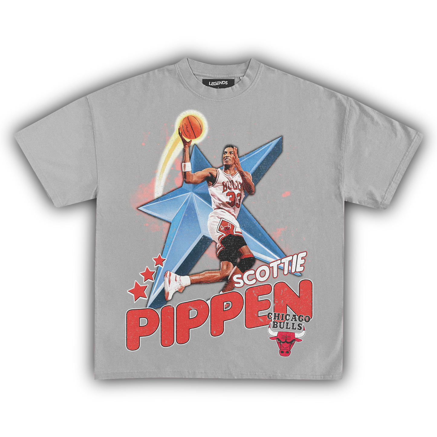 SCOTTIE PIPPIN ALL-STAR VINTAGE TEE