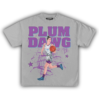 PLUM DAWG TEE