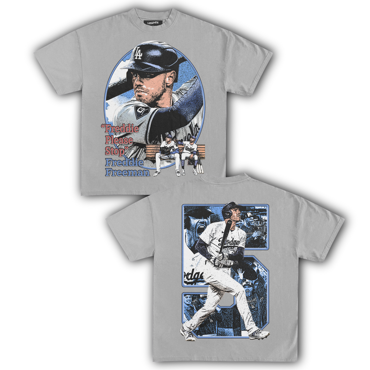 FREDDIE FREEMAN VINTAGE TEE (Double Sided)