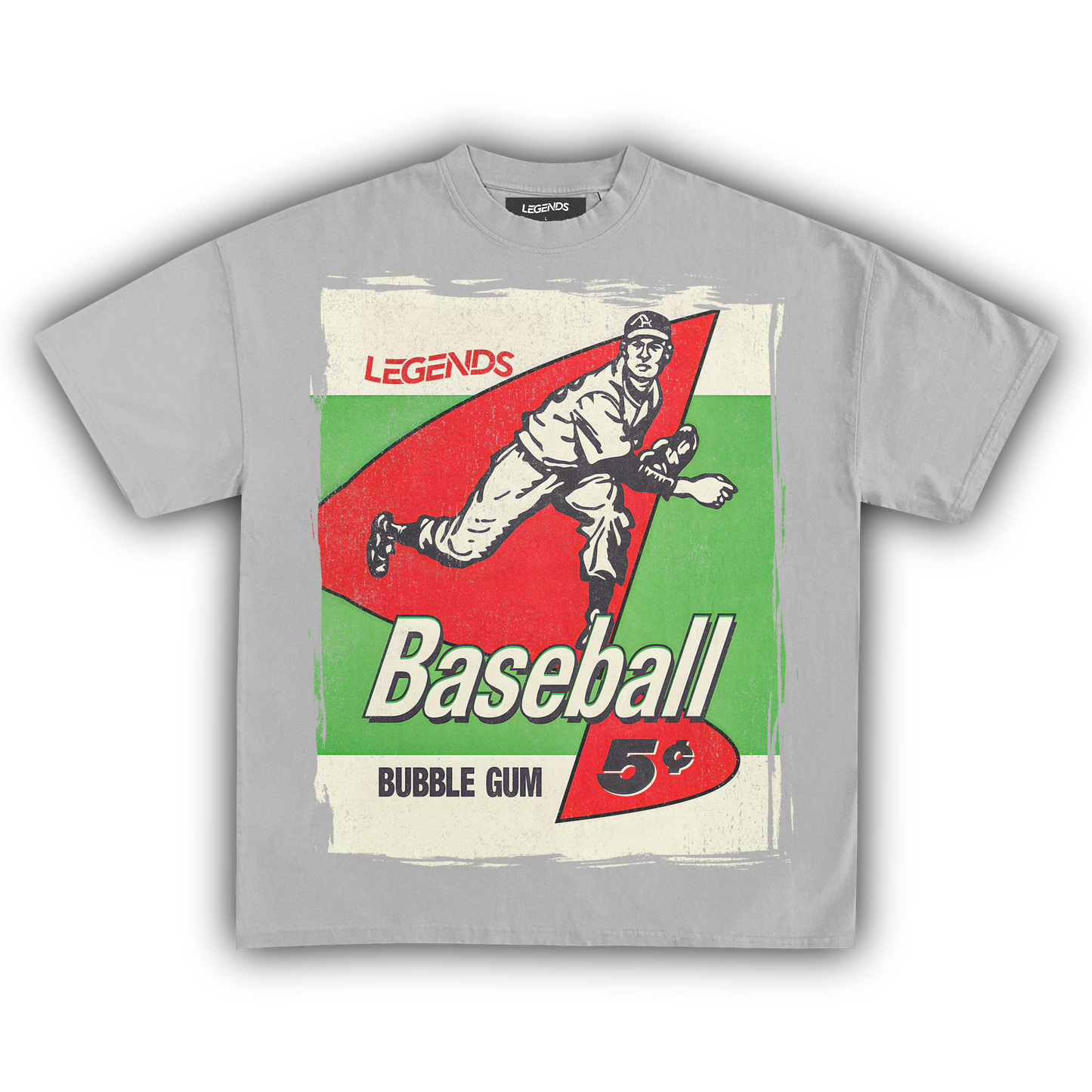 LEGENDS BASEBALL TRADING CARD TEE (Version 018)