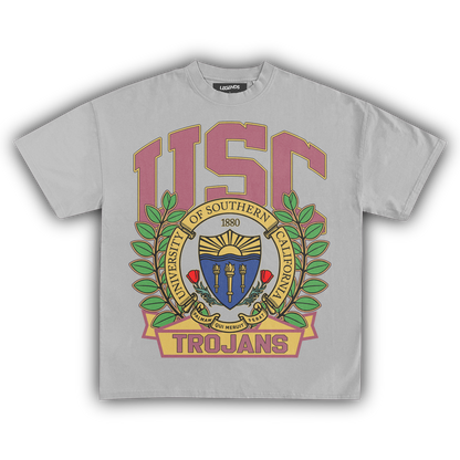 UNIVERSITY OF SOUTHERN CALIFORNIA TROJANS 1880 VINTAGE TEE